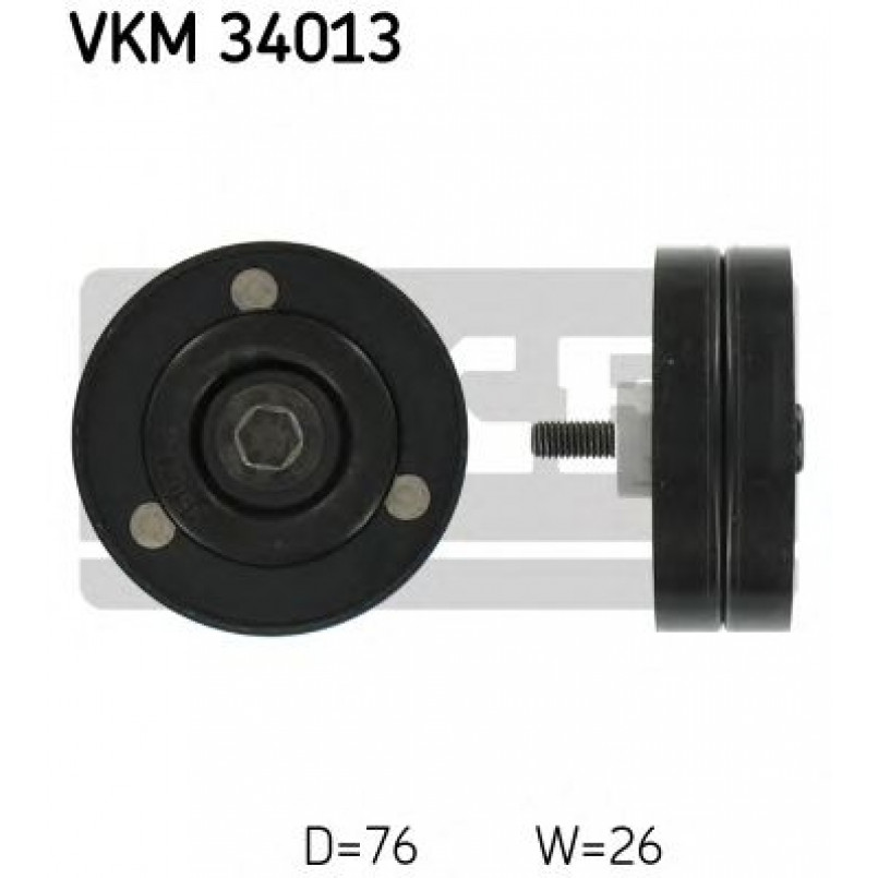 VKM 34013 SKF Ролик модуля натягувача ременя
